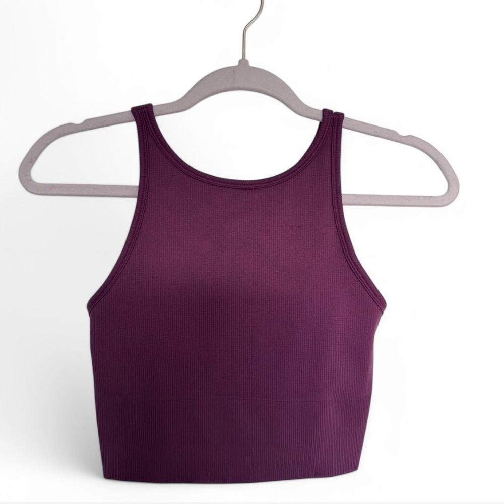 Athleta Cropped Rib Tank